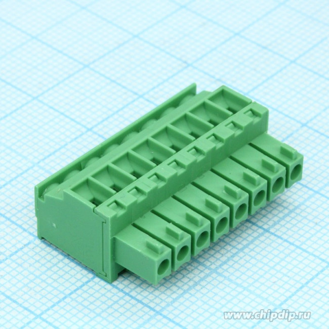 15EDGKA-3.5- 08P-14-100A(H), (15EDGKA-3.5- 08P-14-100ZH), Разъемный клеммный блок. Серия 15EDGKА-3.5, 8 контактов 15EDGKA-3.5- 08P-14-100A(H), (15EDGKA-3.5- 08P-14-100ZH), Разъемный клеммный блок. Серия 15EDGKА-3.5, 8 контактов