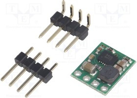 POLOLU-2843, Преобразователь: step Down, Uвых: 5В, Uвх: 5,1-36В, 500мА, 80-93%