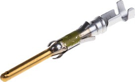 66400-4, Male Crimp Circular Connector Contact, Contact Size 16, Wire Size 24 20 AWG