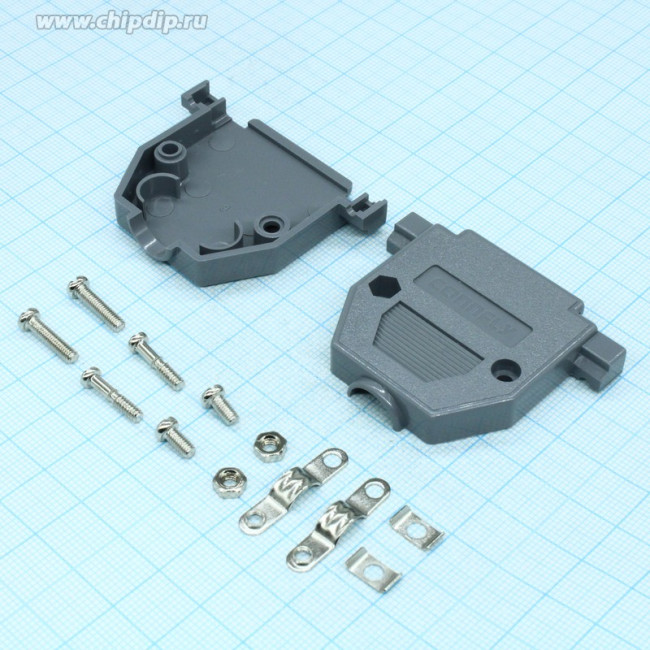 DP-25C (DS1045-25-A-P-1-S), Корпус к разъему 25 pin D-SUB