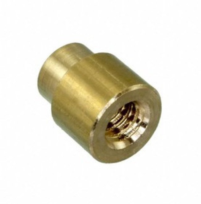 3046-B-632-B, Standoffs &amp; Spacers 1/4 Rd X 3/16 Length Round Swage Standoff