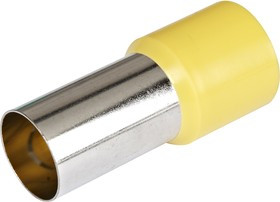 084-04-334, Наконечник-гильза Е6018 6.0мм² с изолированным фланцем (уп./20 шт) HLT