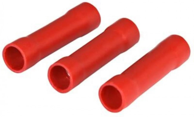 084-13-053, Соединительные наконечники-гильзы ГСИ 10 красный (уп./100 шт) HLT