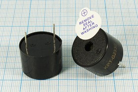 Излучатель звука пьезокерамический без генератора (3~30)В, Резонансная 3.5кГц зп 23x16\3~30\\ 3,5\2P