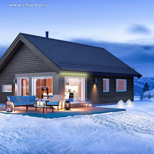 SL-58 Комплект светодиодной ленты 220В, 6Вт/м, smd2835, 60д/м, IP44, 600Лм/м, ширина подложки 10мм,