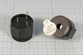 Излучатель звука пьезоэлектрический с генератором 26x22мм, 6~30В, 2.9кГц; згп 26x22\ 6~30\\2,9\2P15\