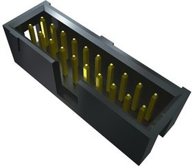 HTSS-102-01-T-DV, Headers &amp; Wire Housings .100" High-Temp Shrouded Terminal Strip