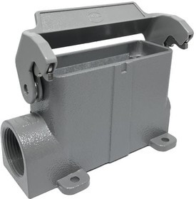 19200160251, Heavy Duty Power Connectors SURFACE MOUNTING HSG 1 SIDE ENTRY