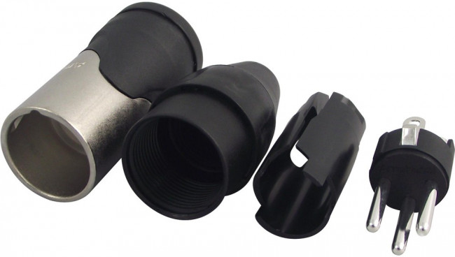 AX3M, XLR Connector, Plug, Straight, Cable Mount, 3 Poles, 14AWG AX3M, XLR Connector, Plug, Straight, Cable Mount, 3 Poles, 14AWG