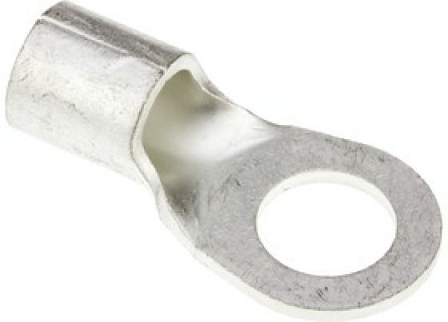 38-12, R Uninsulated Ring Terminal, 12mm Stud Size, 26.6mm² to 42.4mm² Wire Size 38-12, R Uninsulated Ring Terminal, 12mm Stud Size, 26.6mm² to 42.4mm² Wire Size