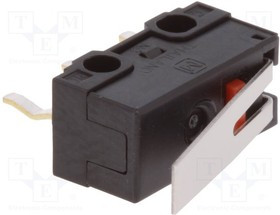 AH1482619-A, Микропереключатель SNAP ACTION; с рычагом; SPDT; 1A/125ВAC