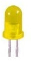WP7113SYD, Standard LEDs - Through Hole YELLOW DIFFUSED