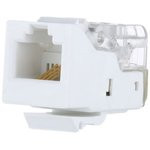 Механизм розетки телефонной RJ-12 6 контактов белый LK45 855600