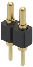 825-22-002-10-001101, CONNECTOR, HEADER, 2POS, 1ROW, 2.54MM