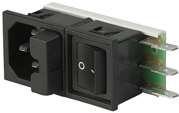 6424.0253.25, AC Power Entry Modules POWER ENTRY MODUL 64 FELCOM 10A