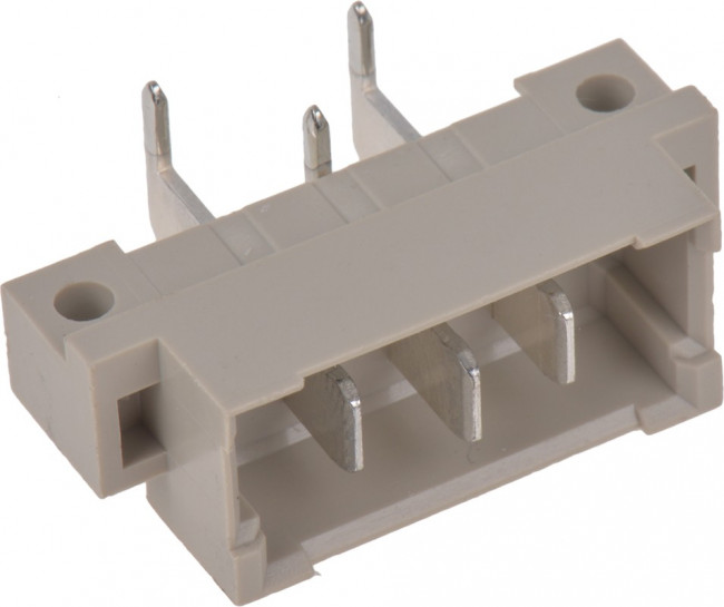 09062032911, DIN 41612 Connectors 3P 15A MALE R/A SLDR