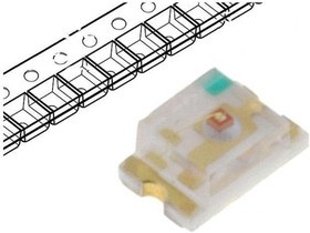 LL-S172GC-2A, LED; SMD; 0805; yellow green; 5?9mcd; 2x1.25x0.8mm; 120°; 2.1?2.8V