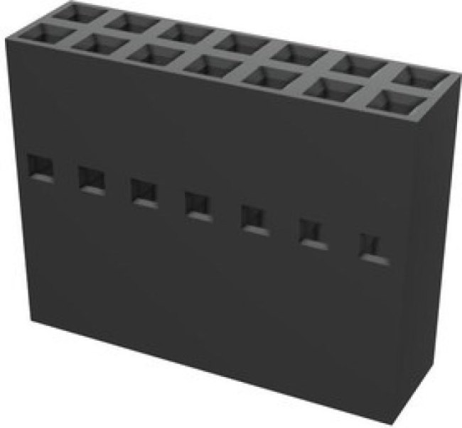 90143-0014, Корпус разъема, C-Grid III 90143, Гнездо, 14 вывод(-ов), 2.54 мм, 90119 Crimp Terminal