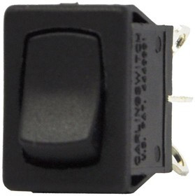 62112926-0-0-N, SWITCH, ROCKER, DPDT, 8A, 250V, BLACK