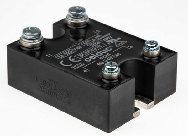 SC864910, SC8 Series Solid State Relay, 50 A Load, Panel Mount, 520 V rms Load, 240 V ac Control