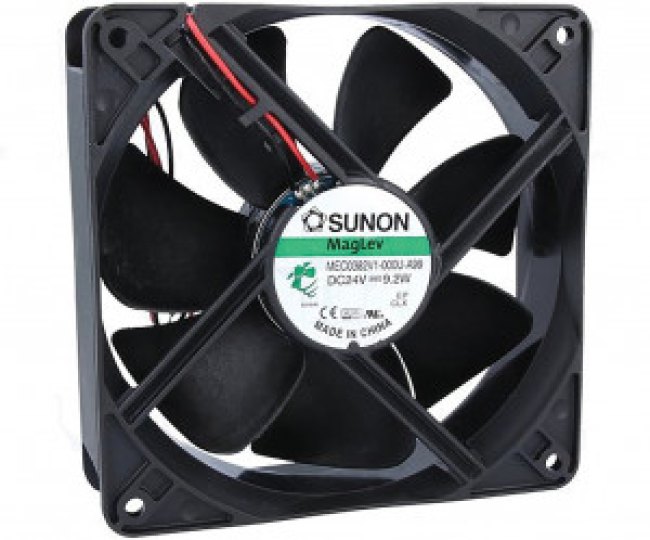 MEC0382V1-000U-A99, Вентилятор осевой, 24В DC, 120x120x38мм, подшипник Vapo, 234,4куб.м/ч, 48дБА MEC0382V1-000U-A99, Вентилятор осевой, 24В DC, 120x120x38мм, подшипник Vapo, 234,4куб.м/ч, 48дБА