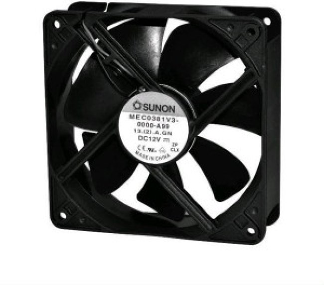 MEC0382V1-000U-A99, Вентилятор осевой, 24В DC, 120x120x38мм, подшипник Vapo, 234,4куб.м/ч, 48дБА MEC0382V1-000U-A99, Вентилятор осевой, 24В DC, 120x120x38мм, подшипник Vapo, 234,4куб.м/ч, 48дБА