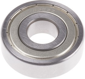 6303-2Z Single Row Deep Groove Ball Bearing- Both Sides Shielded 17mm I.D, 47mm O.D