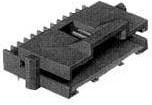 5-104074-4, Board to Board &amp; Mezzanine Connectors 20 POS HDR R/A SINGLE ROW
