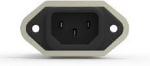 3EJT1F, AC Power Entry Modules 3A, Extended flange .250 spade terminal