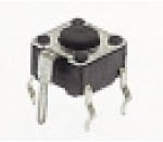 TL1105RF250Q, Tactile Switches 6.0X6.15MM R/A 250G