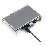 5inch HDMI LCD, HDMI дисплей 800×480px с резистивной сенсорной панелью для Raspberry Pi
