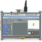 5inch HDMI LCD, HDMI дисплей 800×480px с резистивной сенсорной панелью для Raspberry Pi