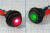 Переключатель кнопочный, d22, 12В, 10А, ON-OFF, ILзеленый, контакты 3T, R13-553B2LG