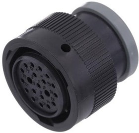 T2051283201-007, HEAVY DUTY INSERT, RCPT, 64+PE, 12AWG