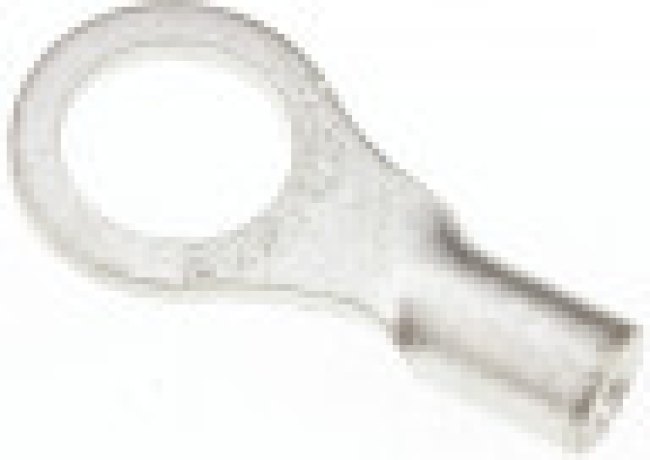 1.25-5, Non-Insulated Ring Terminal 5.3mm, M5, 1.65mm², Pack of 100 pieces
