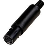 MDN-3F, разъем MiniDIN гнездо на кабель