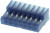 3-640442-8, Headers &amp; Wire Housings 8P 26AWG TIN CLSD W/O TAB W/BLUE STRPE