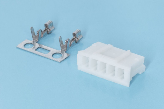 MU-5F, Разъем питания 5 контактов, гнездо на кабель, шаг 2мм