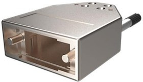 8655MH5011LF, D-Sub Backshells Metal-Straight exit D 50 way shell