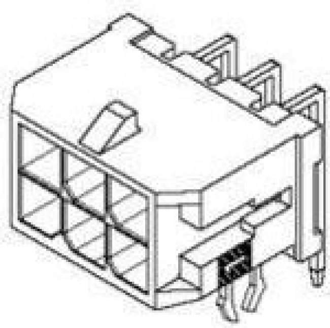 0430451602, Conn Wire to Board HDR 16 POS 3mm Solder RA Side Entry Thru-Hole Micro-Fit 3.0 Tray 0430451602, Conn Wire to Board HDR 16 POS 3mm Solder RA Side Entry Thru-Hole Micro-Fit 3.0 Tray