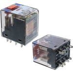 PT270LC4, 6-1415541-2, реле 2 Form C 24В 12А/240В со свет+диод