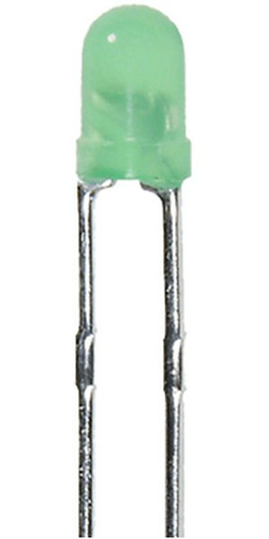 L-934LGD, LED; 3mm; green; 0.7?2mcd; 60°; Front: convex; 2.2?2.5V L-934LGD, LED; 3mm; green; 0.7?2mcd; 60°; Front: convex; 2.2?2.5V