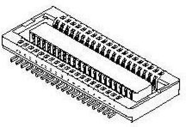 54722-0244, Mezzanine Connector, Receptacle, 0.5 мм, 2 ряд(-ов), 24 контакт(-ов), Поверхностный Монтаж