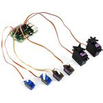 Servo Driver HAT, Плата расширения (HAT) для Raspberry Pi, драйвер сервоприводов