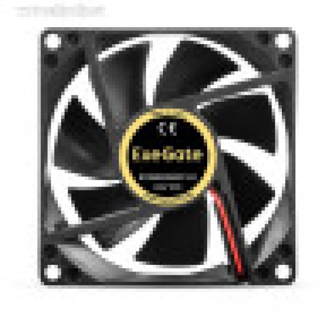 EX295207RUS, Вентилятор 24B DC ExeGate EX08025B2P-24 (80x80x25 мм, 2-Ball (двойной шарикоподшипник), 2pin, 2850RPM, 28.5dBA) EX295207RUS, Вентилятор 24B DC ExeGate EX08025B2P-24 (80x80x25 мм, 2-Ball (двойной шарикоподшипник), 2pin, 2850RPM, 28.5dBA)