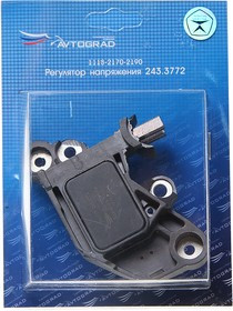 001187, Реле регулятор напряжения ВАЗ-1118,2170,2190 AVTOGRAD