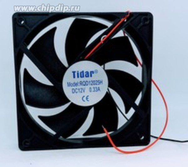 Вентилятор Tidar RQD12025HS 12V 120x25 2pin