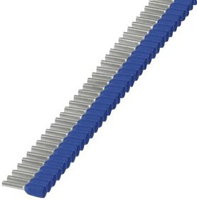 AI 2,5-8 BU S1, Наконечник на провод, Один Провод, 14 AWG, 2.5 мм², 8 мм, Синий, COMBICON