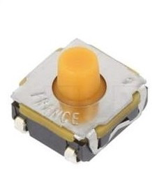 KSC422J70SHLFS, Tactile Switches SWITCH TACT SILVR 160GF J-LEAD