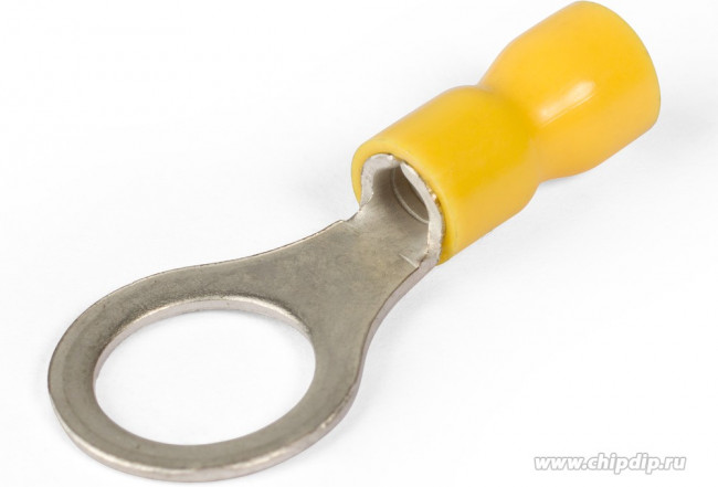 50195, Наконечник кабельный кольцевой изолированный НКИ 6.0-10 серия ПРОФИ (КВТ) 50195, Наконечник кабельный кольцевой изолированный НКИ 6.0-10 серия ПРОФИ (КВТ)